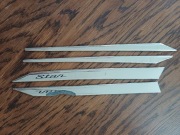 Listwy naklejki na bak zbiornik Yamaha XVS V-star 1300 2008