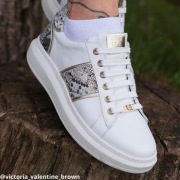 Sneakersy Moda in Pelle, model Bralla