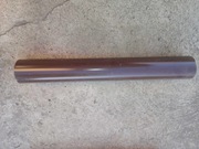 Rura spustowa rynna rynnowa stalowa metalowa brąz dł 34cm śr 80mm