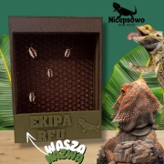 Personalizowany Karmnik dla gadów, terrarium, Gady