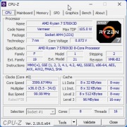 Procesor AMD Ryzen 7 5700X3D + 32GB DDR4 3600MHz CL18 + B450M MORTAR