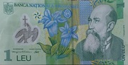 Rumunia  - 1 lej - 2018r. 
