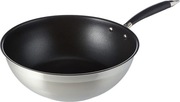 Amazon Basics Patelnia Wok Stal Nierdzewna 28 cm Okazja