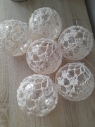 Zestaw 6 bombek-ręcznie wykonane  