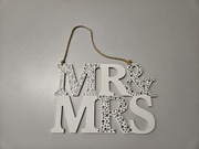 Litery Mr&Mrs do zawieszenia