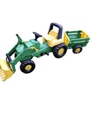 ZABAWKA Traktor John Deere z przyczepą i ładowaczem