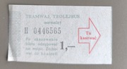 Bilet na tramwaj, trolejbus