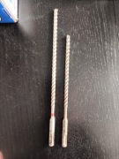 2 wiertła do betonu hilti SDS 8mm x 27cm i 21cm