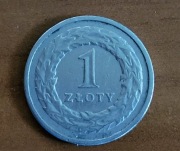 1 zł złoty 1991 rok