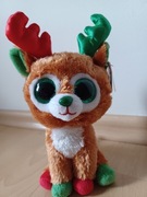 Ty Beanie Boos pluszak renifer Tinseltoes 16 cm SUPER CENA