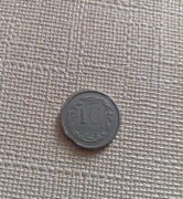 Moneta 10 groszy rok 1993 z błędem menniczym