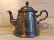 SREBRZONY DZBANEK DO HERBATY Z KARTUSZEM GILOSZ WMF KOHLER WIEDEŃ