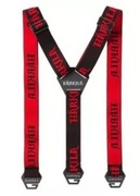 Szelki Harkila Tech, odcień brązu/czerwony