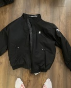 Kurtka Karl Lagerfeld 3xl / xxl czarna piękna