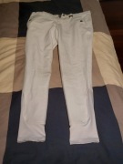 Bryczesy białe męskie