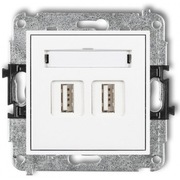 Karlik mini mechanizm 2xUSB  MGUSB-2