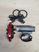 Wodoodporne swiatła rowerowe lampki rowerowe lampka  tylna i Przednia 