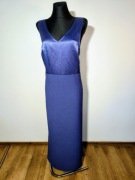 Elegancka szykowna długa suknia maxi bez rękawów plus size r. 52