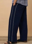 Nowe z metką męskie granatowe spodnie loose fit, reserved, L