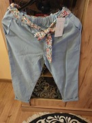 Spodnie punto niebieskie