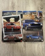 Hot Wheels Porsche 911 chase + Ford Mustang chase
