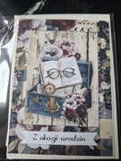 Kartka okolicznościowa ręcznie robiona 