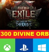300x Divine Orb Path of Exile 2 Fate of the Vaal / Last of the Druids PoE 2