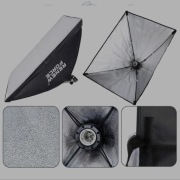 Zestaw 2x lampa softbox 150W