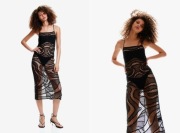 Kup 3 rzeczy zapłać za 2, czarna sukienka plaza beach hm xs 34