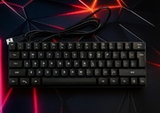 Czarna Świecąca Klawiatura Do Gier RGB, Mini 61 Klawiszy W Skali 60%