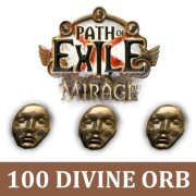 100 DIVINE ORB Path of Exile: Mirage POE 1 PC ORBS