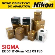 Signa EX DC 17-50mm 2,8 EX DC OS FLD do NIKON