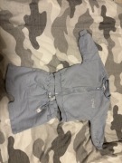 Komplet niebieski bluza i krótkie spodenki Reserved rozmiar 80