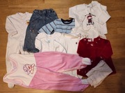 Paka ubrań dla dziecka rozm.74/80/86 - 10 sztuk