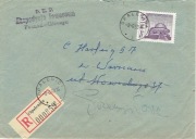Opalenica - Koperty listów poleconych 1960-80