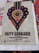 Hafty góralskie 9 szt pocztowki 1969 r