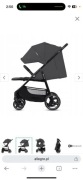 Sprzedam wózek spacerowy Kinderkraft TRIG3 odcień szarości