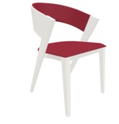 Fameg Cosy czerwona tapicerka