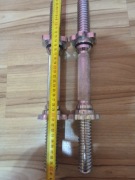 Gryf krótki do hantli sztangielka 2 sztuki 40 cm średnica 30mm