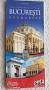 BUCURESTI (Bukareszt)-city map-plan miasta,info-jęz.ang,stan-b.db