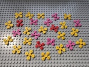KLOCKI LEGO KWIATKI KWIATY CITY MIX ELEMENTY OD 1ZŁ LICYTACJA