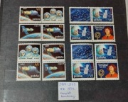 2108-2109** 2108-09**  Badanie kosmosu,  komplet kombinacji 1973 r.