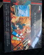 Zestaw malarski kreatywny farby pedzle podobra,ie duzy zestaw 