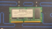Pamięć RAM Infineon SDRAM PC133S-333-520 128MB RETRO