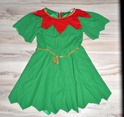 1^ Sukienka elf skrzat strój przebranie 7/8 Lat 122/128