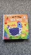 Baw się i dotknij NA WSI Książeczka sensoryczna ze zwierzętami dla dzieci 