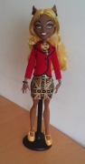 Monster High Clawdia Wolf Frights, Camera, Action 