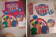 Give me five 5 podręcznik + ćwiczenia 