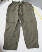 Spodnie letnie z lnem, lnaie 38 M h&m 