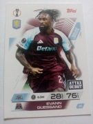 Topps match attax extra 2025 /26 Evann Guessand Aston Villa - karta rookie 